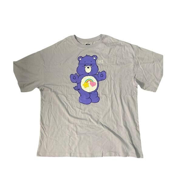 Care Bears Graphic Tee - Hi/Bye - Size S - Picture 1 of 4